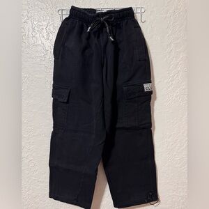Pro Club Heavyweight Black Cargo Sweatpants